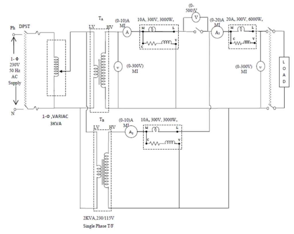 Conexión en paralelo de transformadores