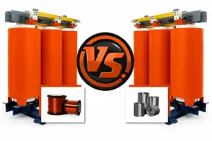 Aluminio vs. cobre en transformadores secos de baja tensión